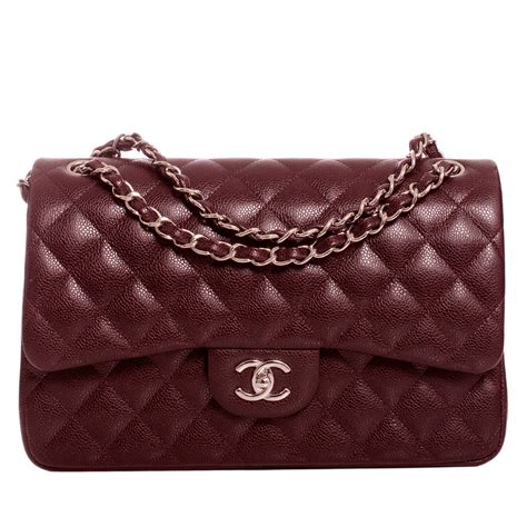 chanel mini burgundy caviar|CHANEL Caviar Shoulder Bag Burgundy 1521790 .